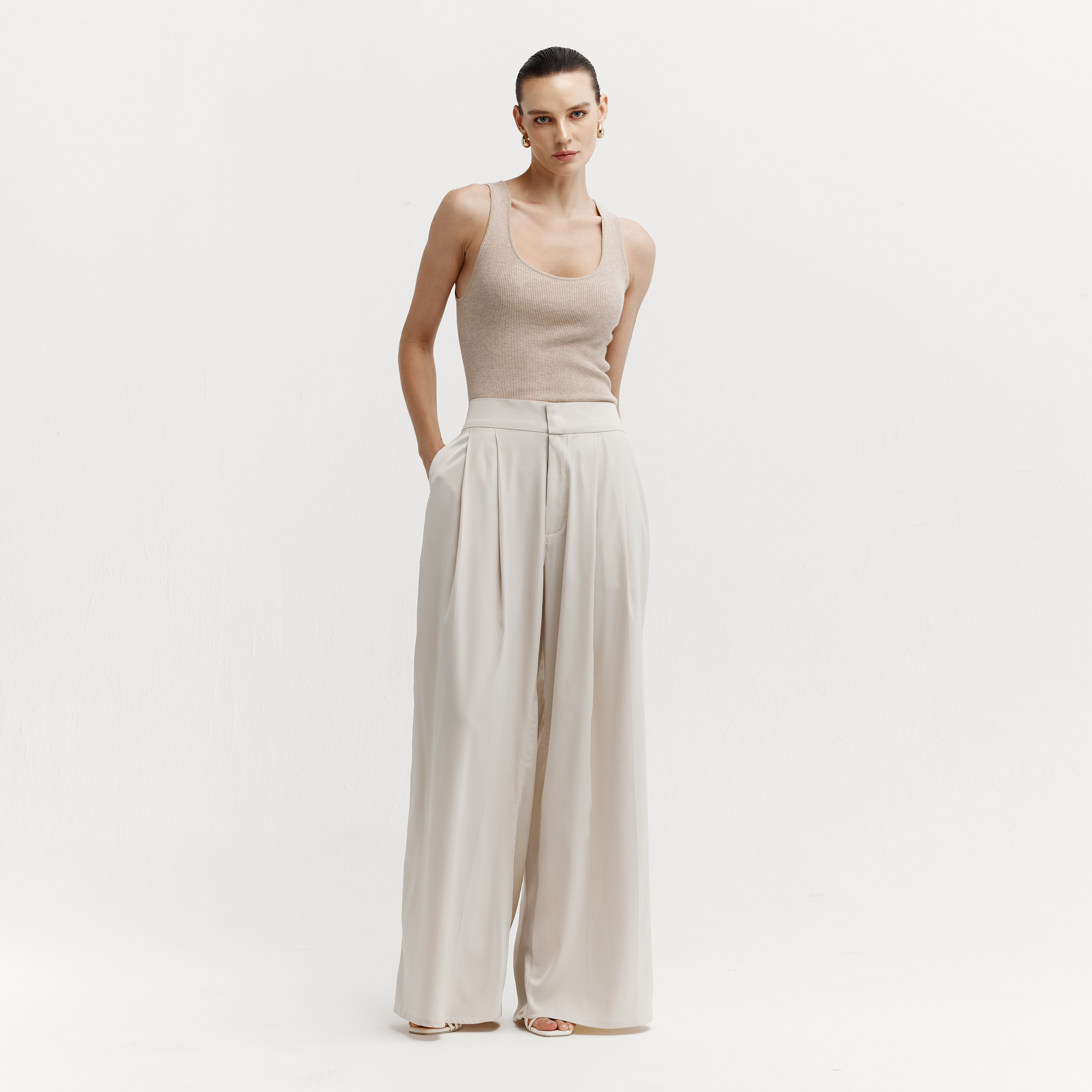 Wide leg Trousers