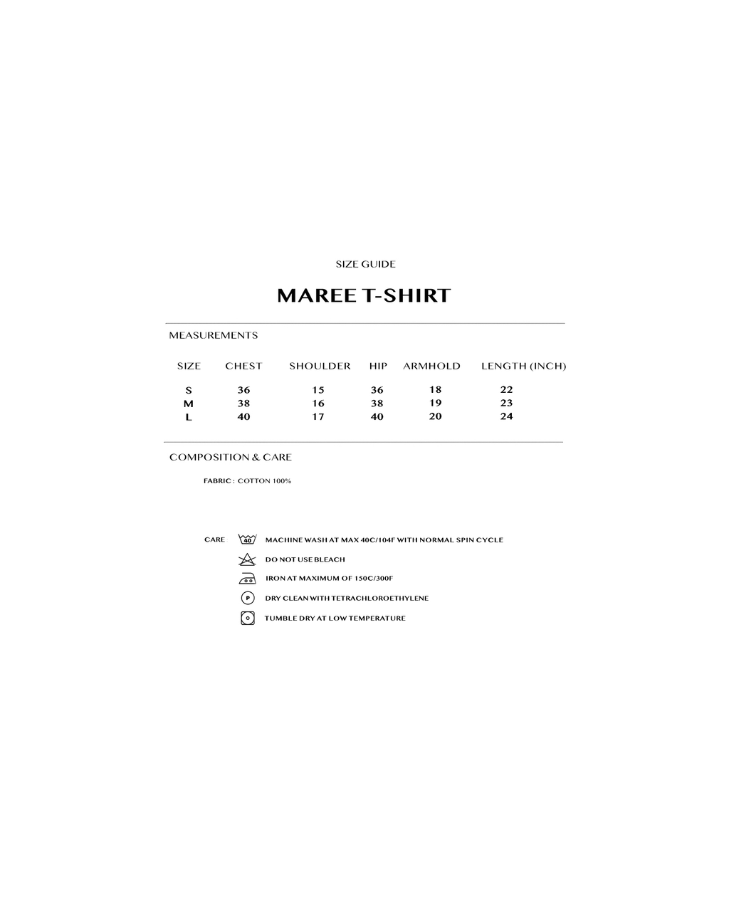 Marée Tee