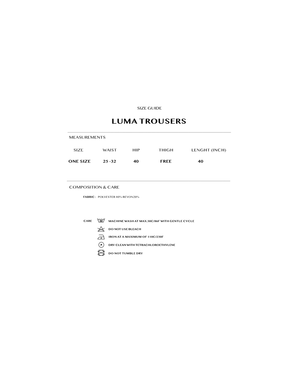 Luma Trousers